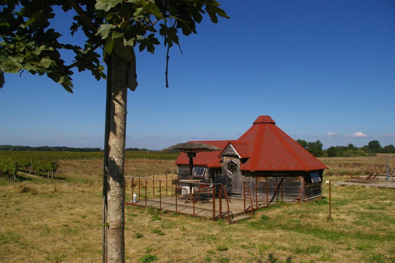 Village Privatise De Cabanes Insolites D'Ananda Ma Saint-Aubin-de-Lanquais Dış mekan fotoğraf
