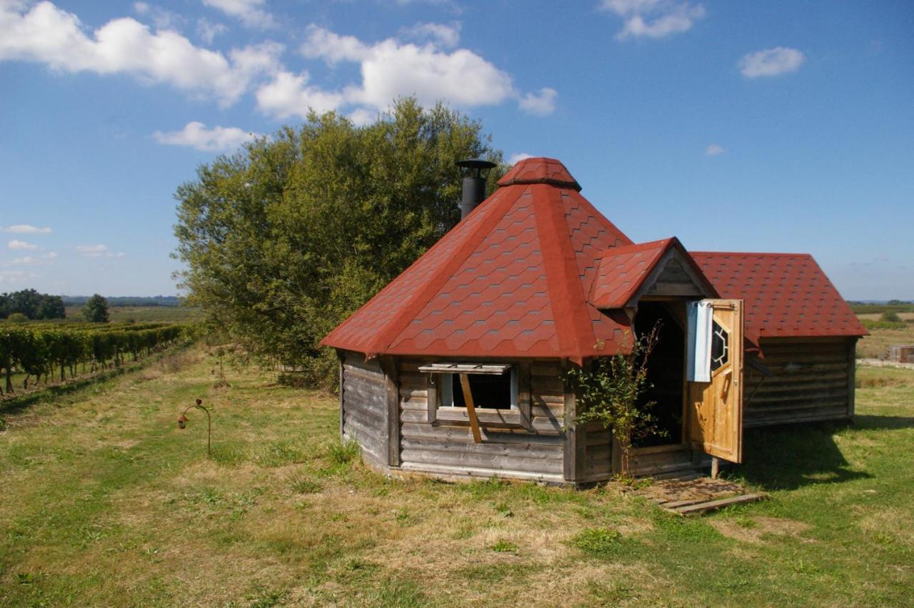 Village Privatise De Cabanes Insolites D'Ananda Ma Saint-Aubin-de-Lanquais Dış mekan fotoğraf