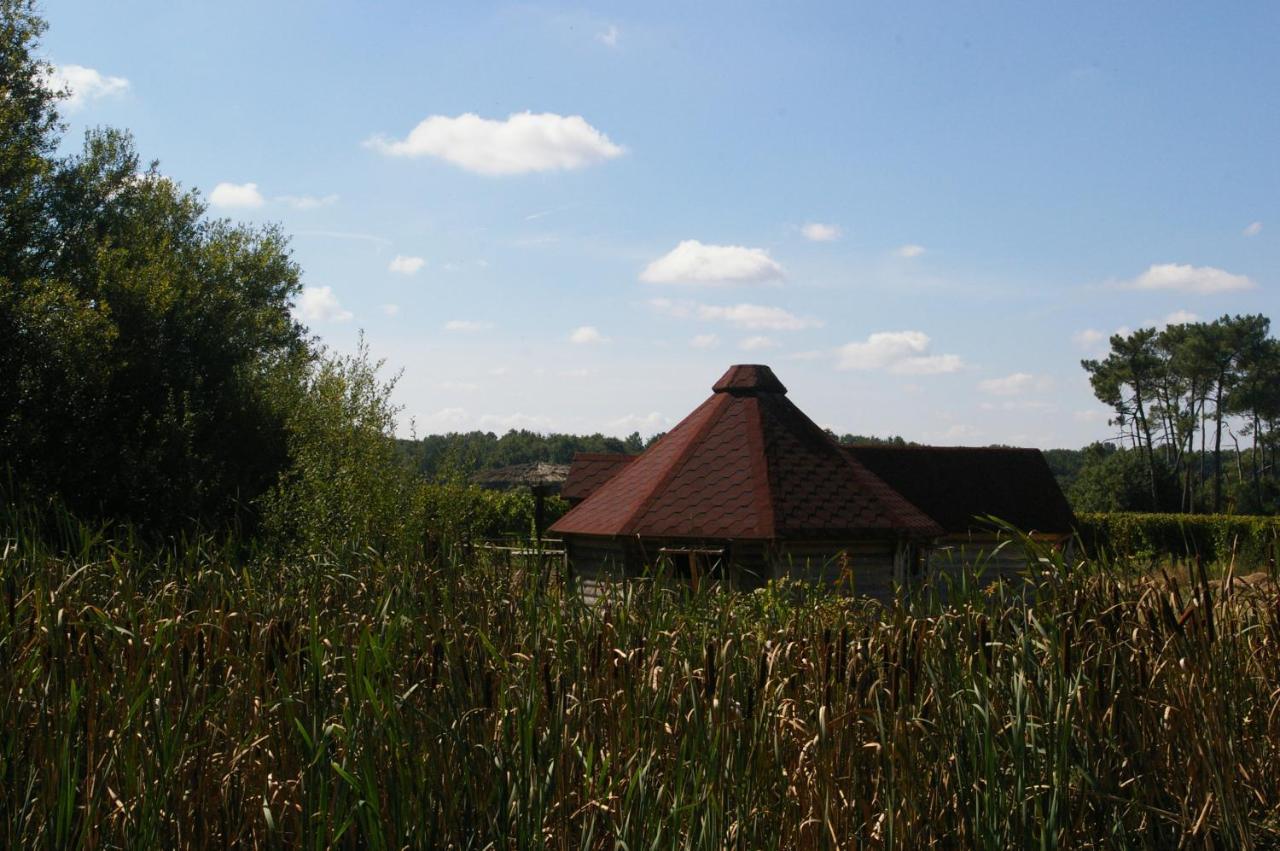 Village Privatise De Cabanes Insolites D'Ananda Ma Saint-Aubin-de-Lanquais Dış mekan fotoğraf