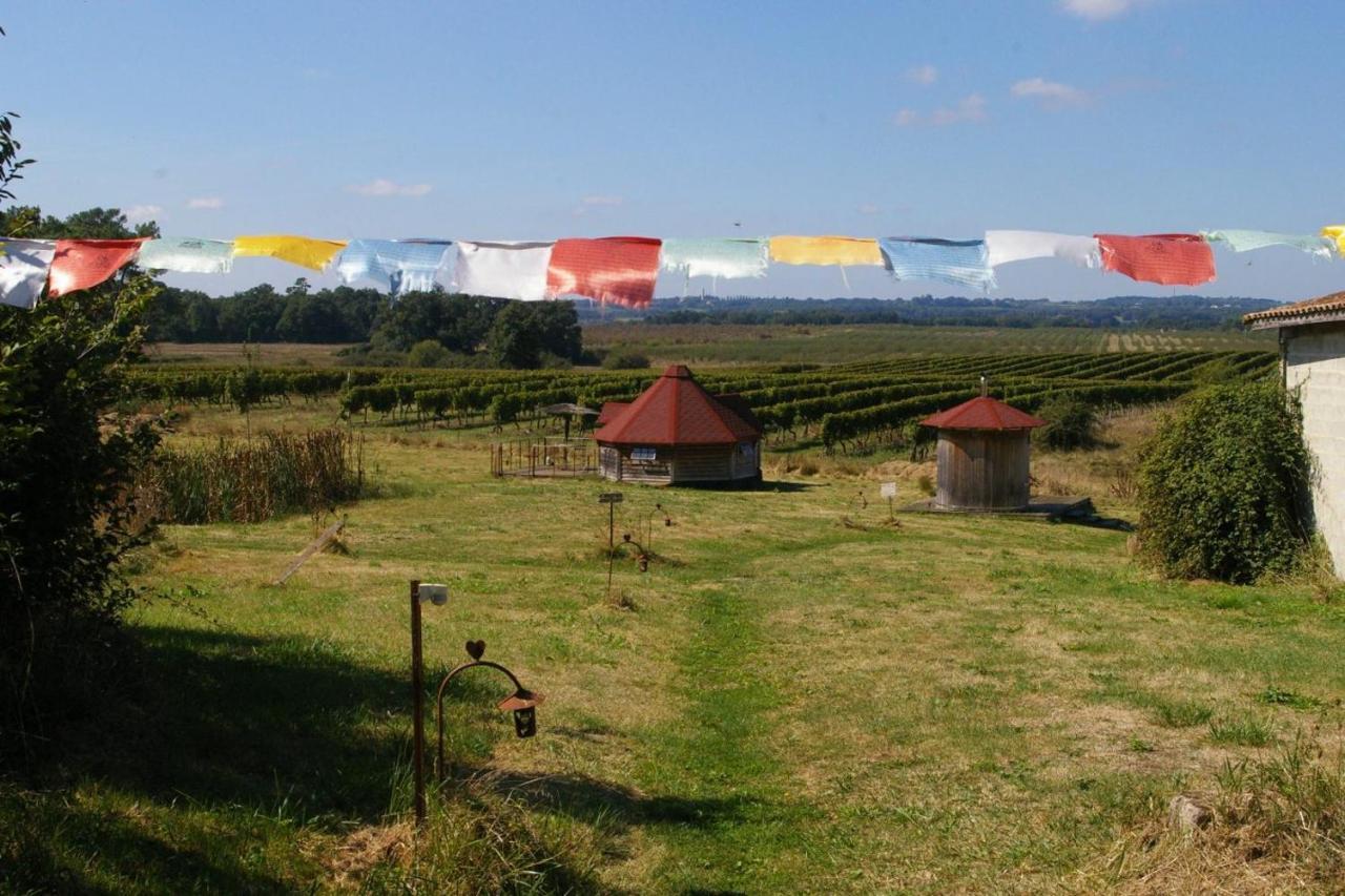 Village Privatise De Cabanes Insolites D'Ananda Ma Saint-Aubin-de-Lanquais Dış mekan fotoğraf