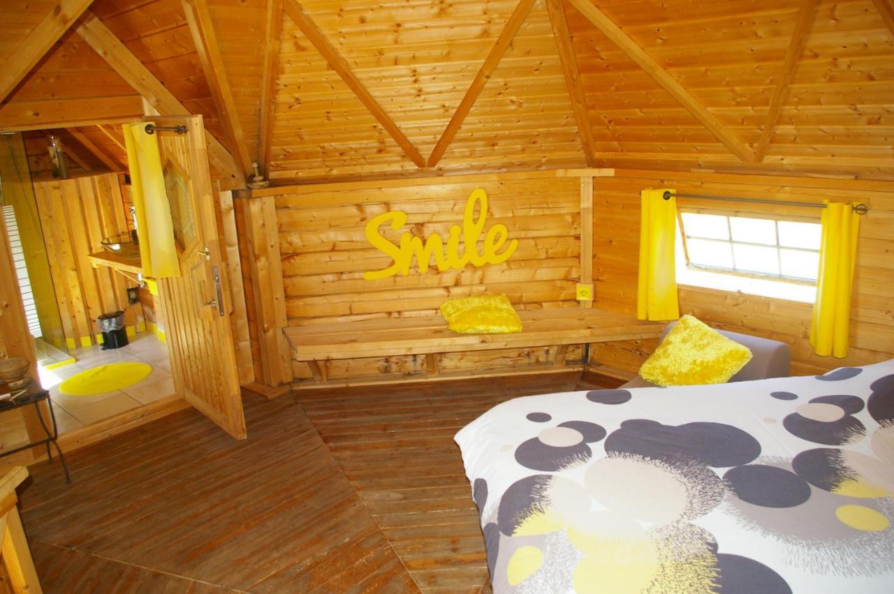 Village Privatise De Cabanes Insolites D'Ananda Ma Saint-Aubin-de-Lanquais Dış mekan fotoğraf