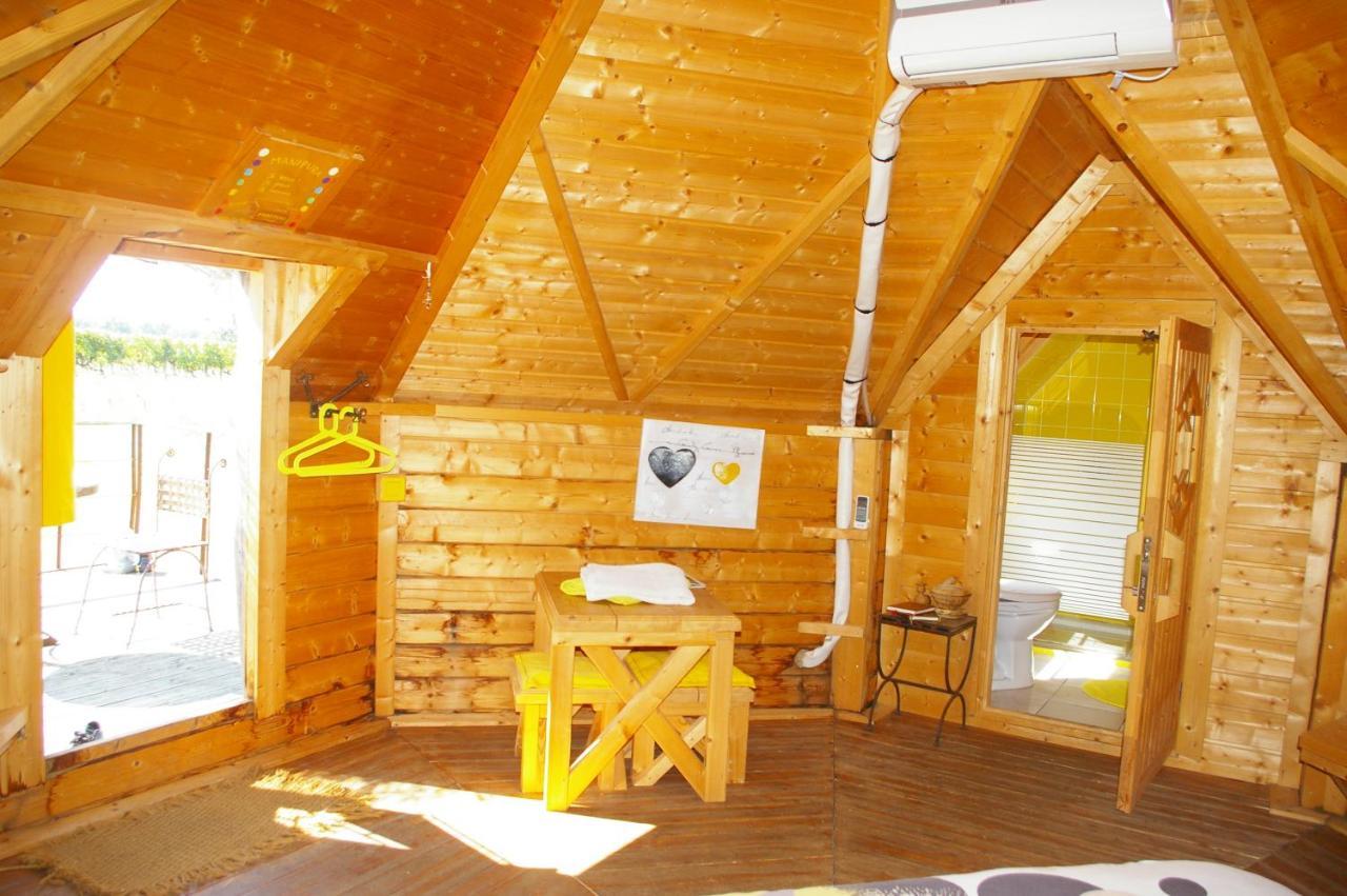 Village Privatise De Cabanes Insolites D'Ananda Ma Saint-Aubin-de-Lanquais Dış mekan fotoğraf